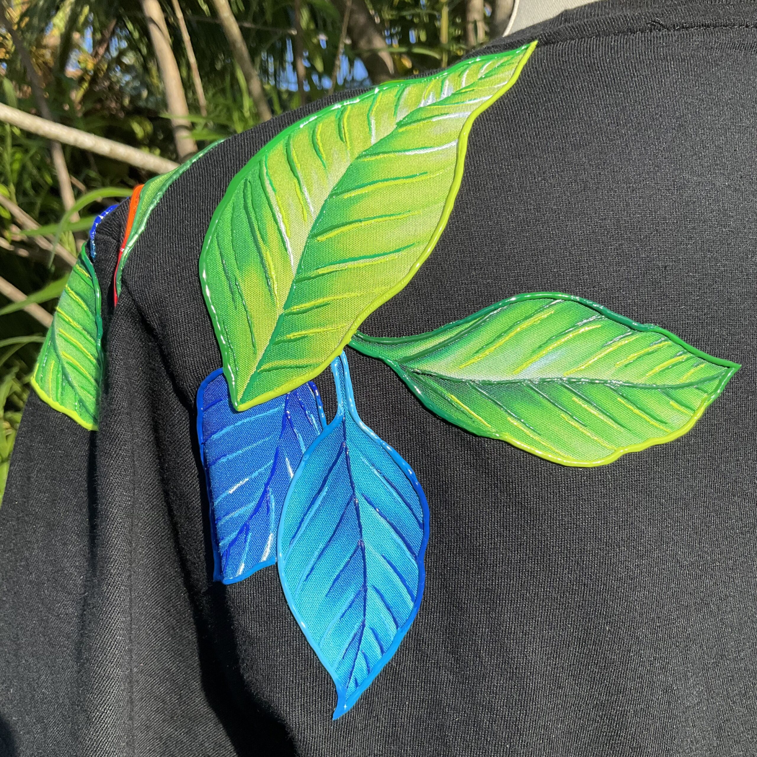 Nos collections exclusives 3 Arriere Blue Paradise Black