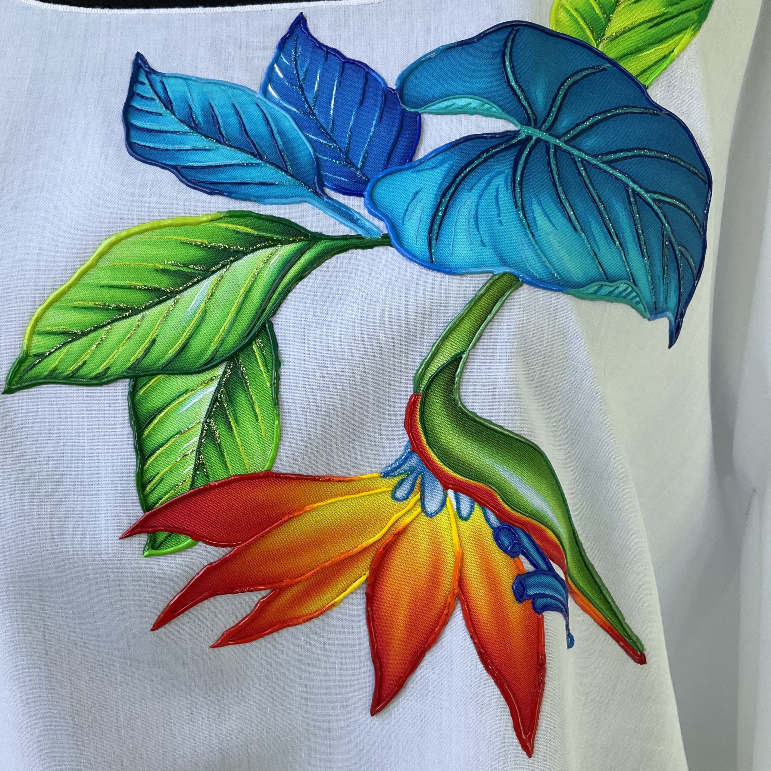 Nos collections exclusives 9 Détail Blue Paradise