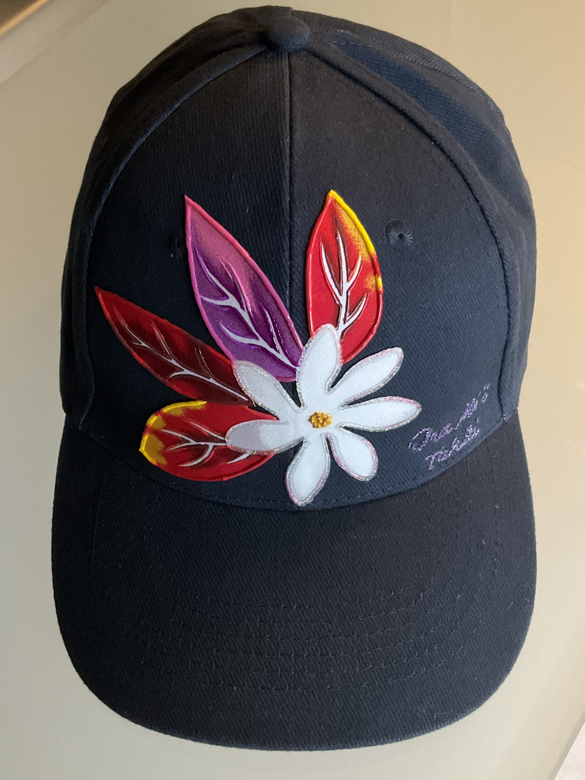 Casquette Red Tiare Navy face