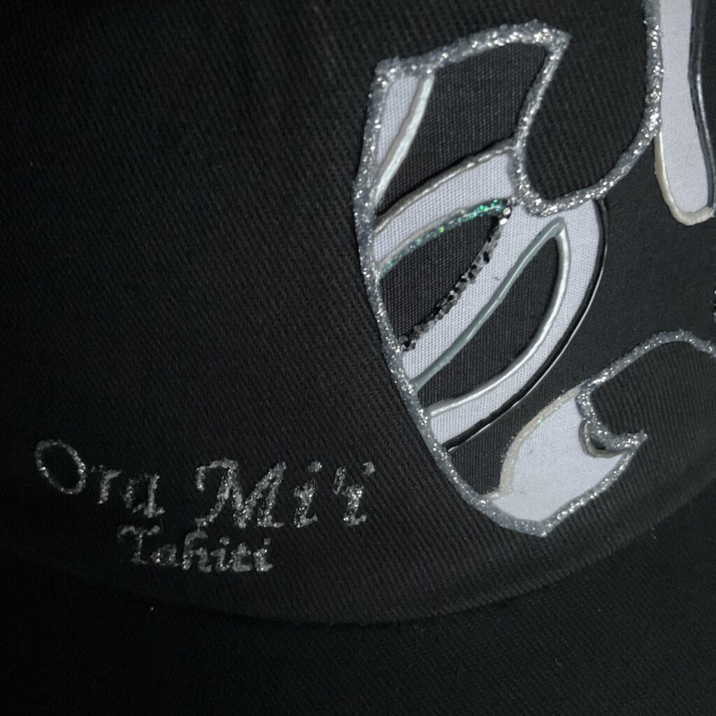 Casquette Sea Shark Black ecriture