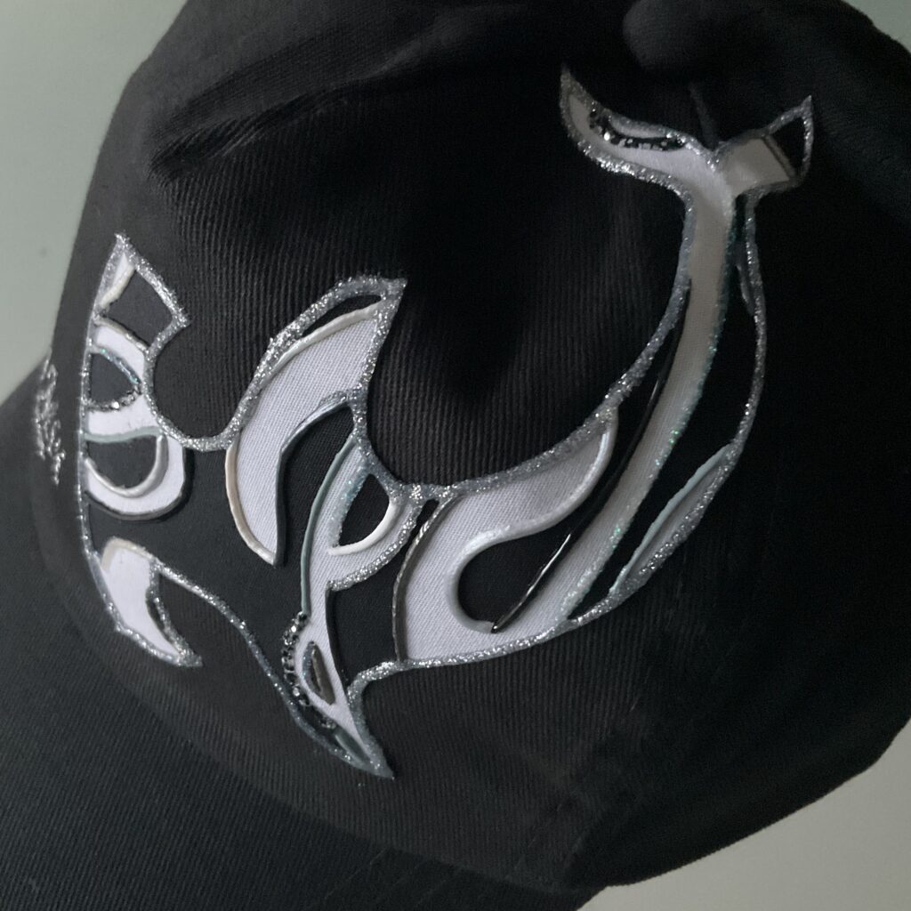 Casquette Sea Shark Black motif