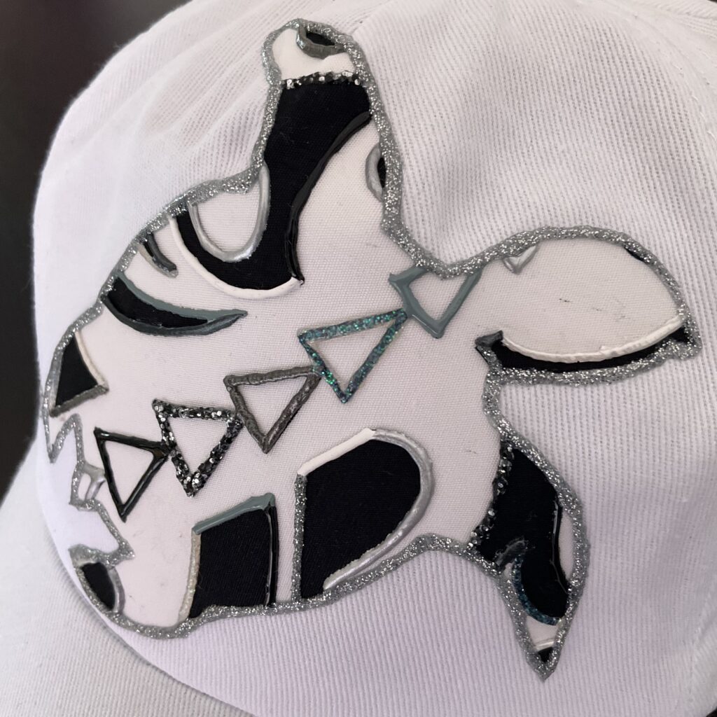 Casquette Sea Turtle White cote