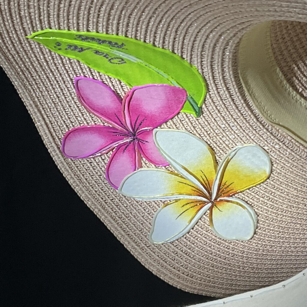 Chapeau Honeymoon detail