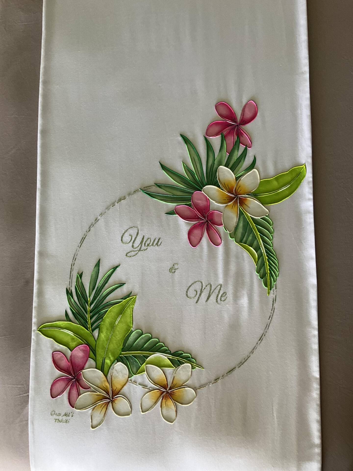 Honeymoon chemin de lit detail