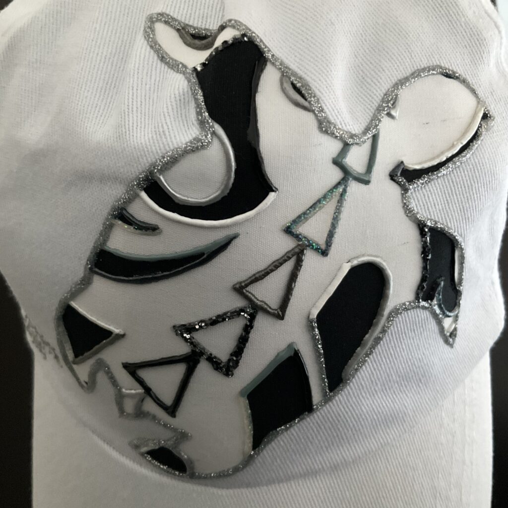 Motif casquette Sea Turtle White