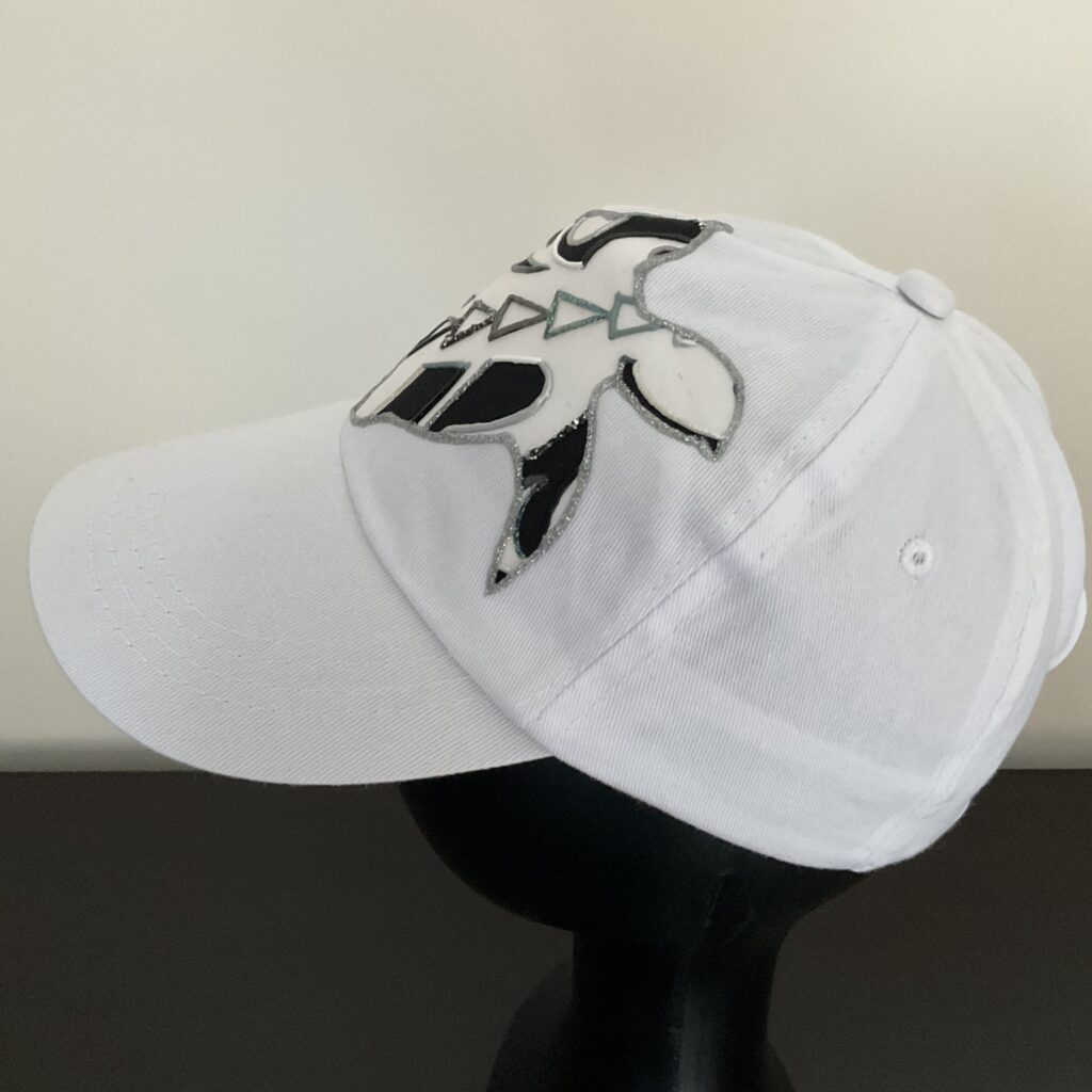Motif profil casquette Sea Turtle White