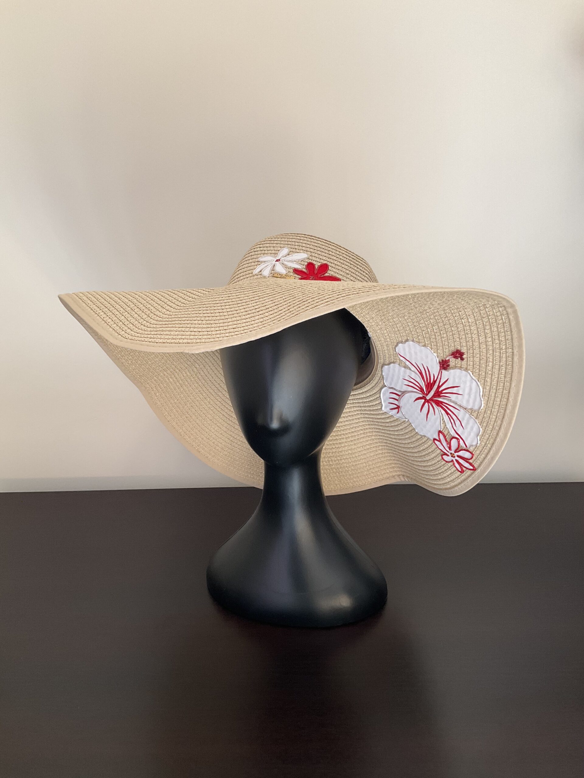 Profil Chapeau Hibiscus blanc Off White