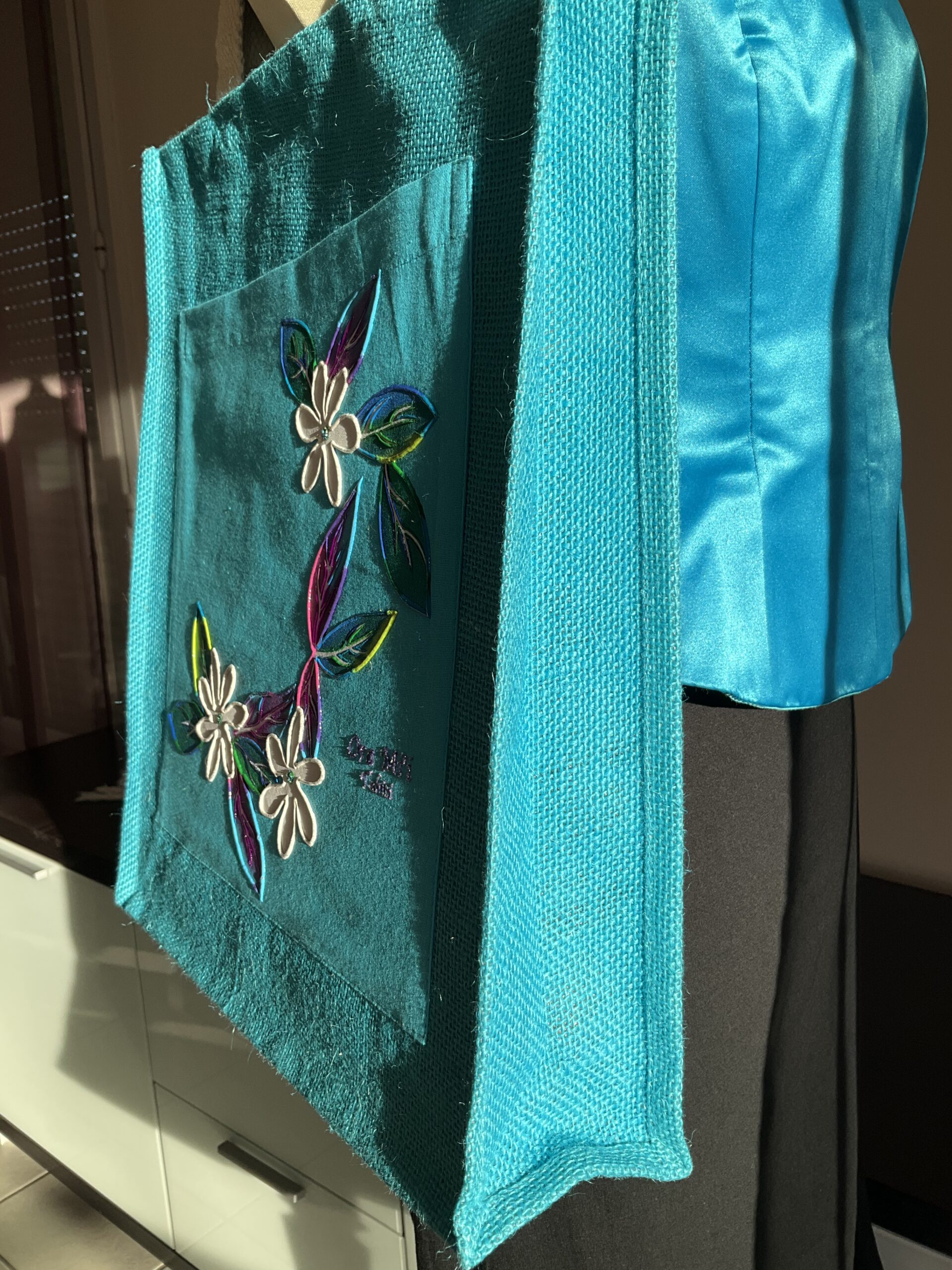 Sac Purple Tiare Blue cote