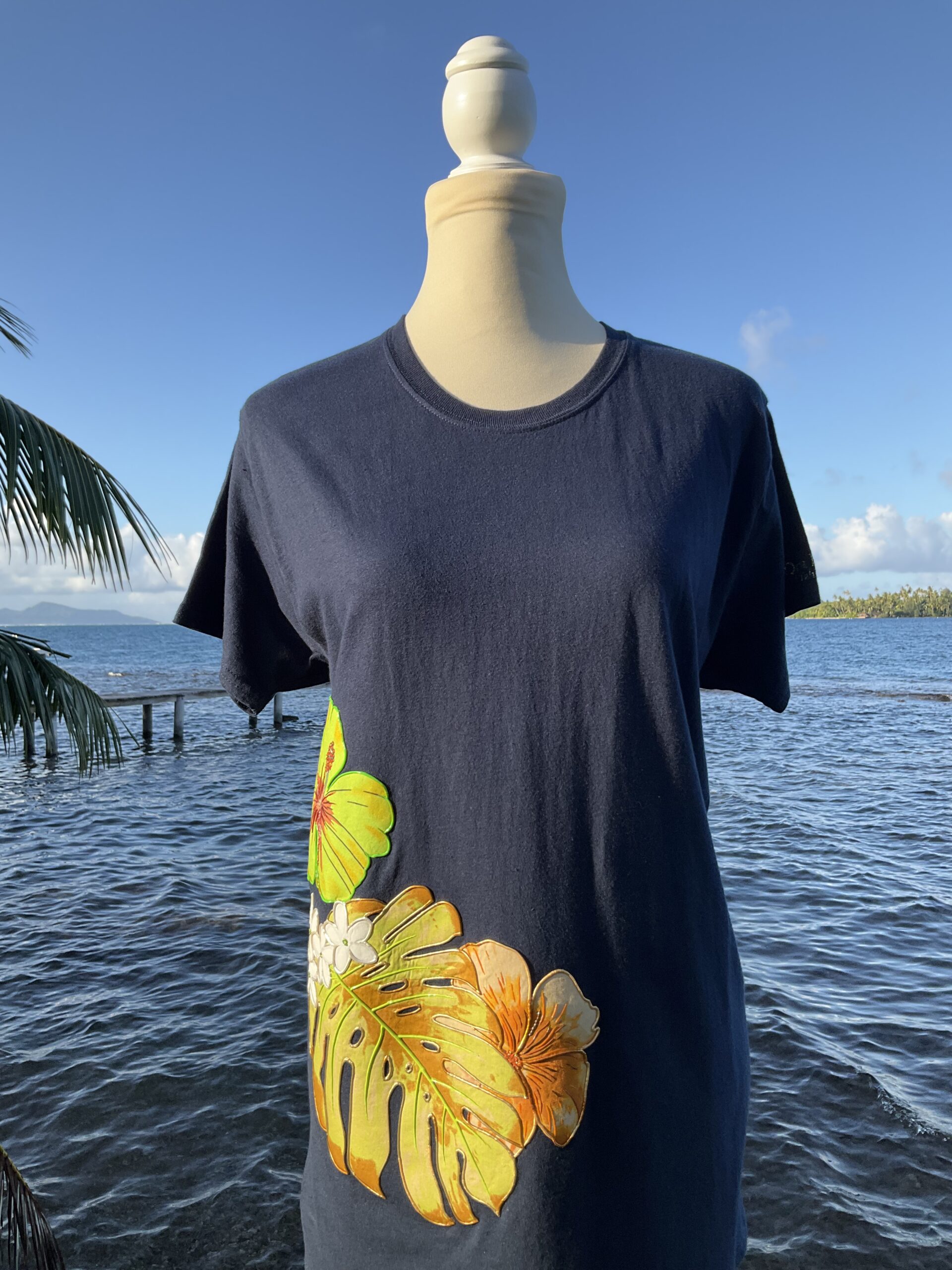 Tee shirt marine APE