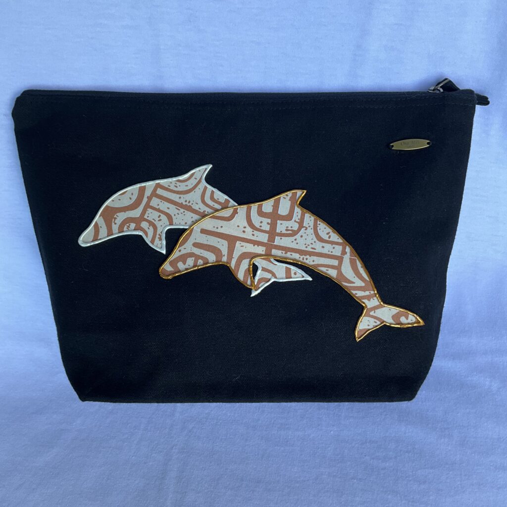 Trousse toilette Sea Dolphins Black
