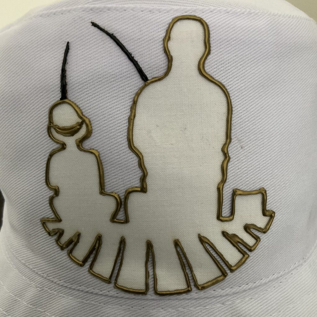Bob Fishing White motif