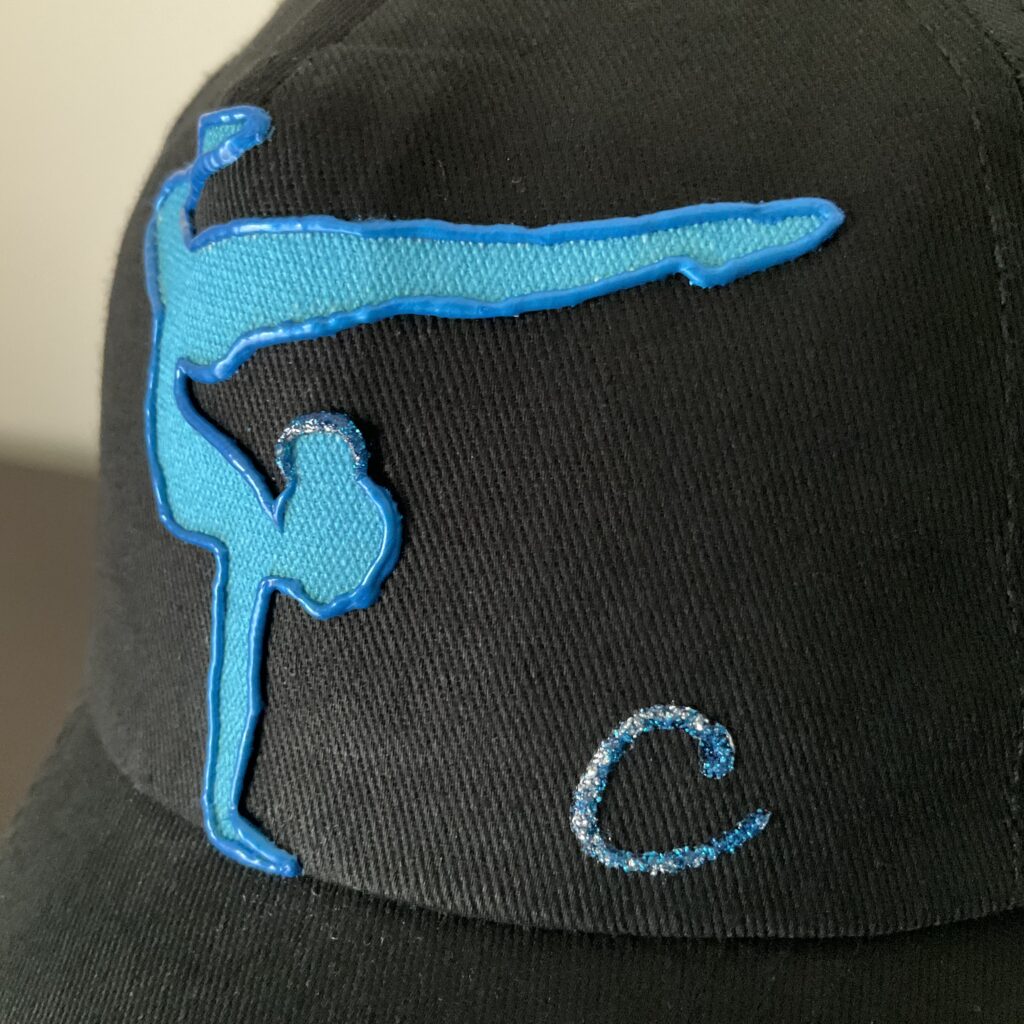 Casquette Sport Gym Black detail