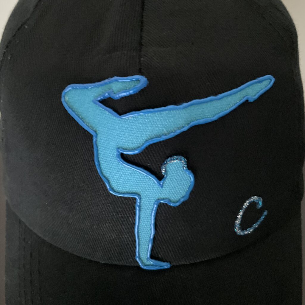 Casquette Sport Gym Black motif