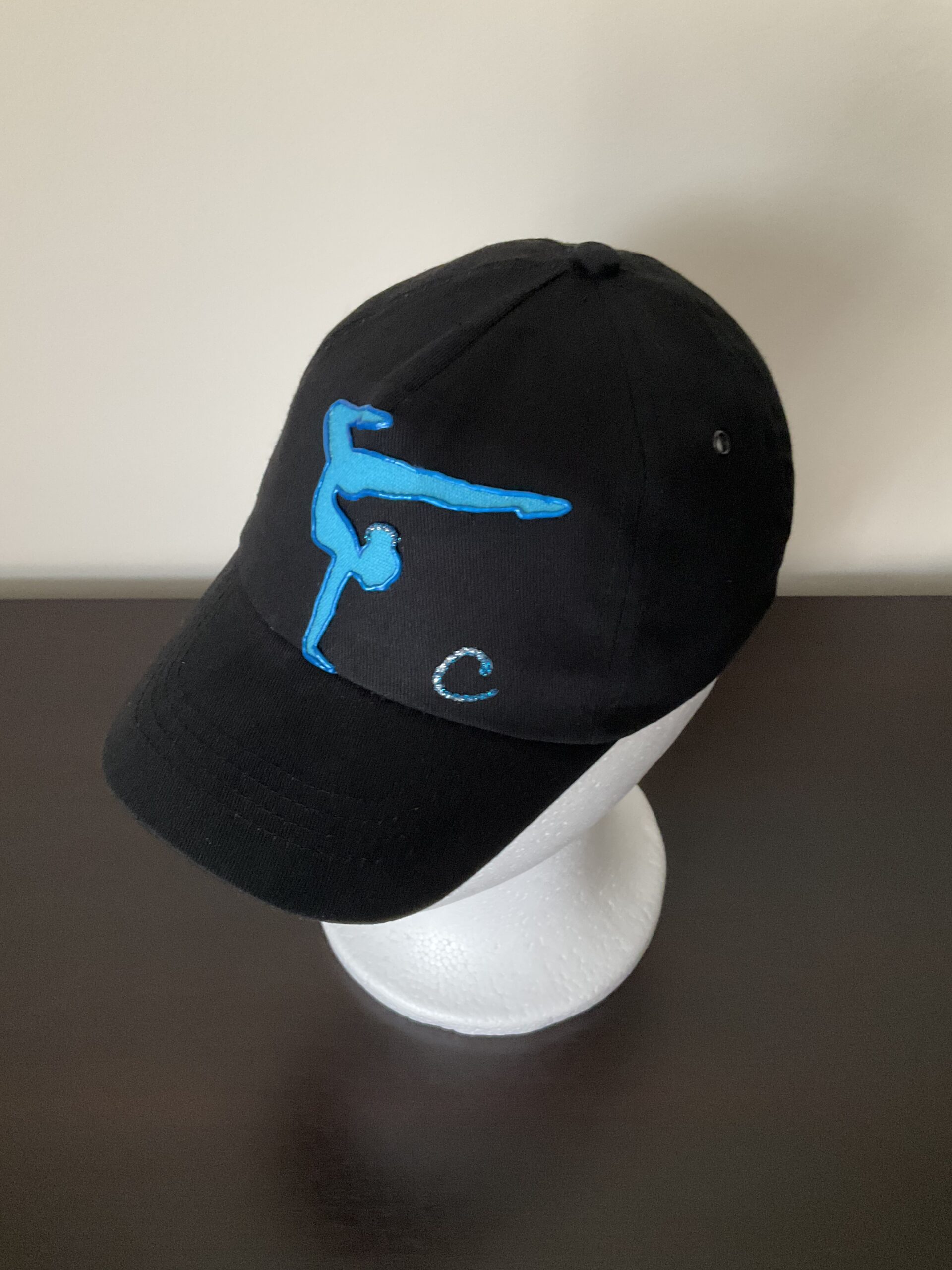 Casquette Sport Gym Black profil