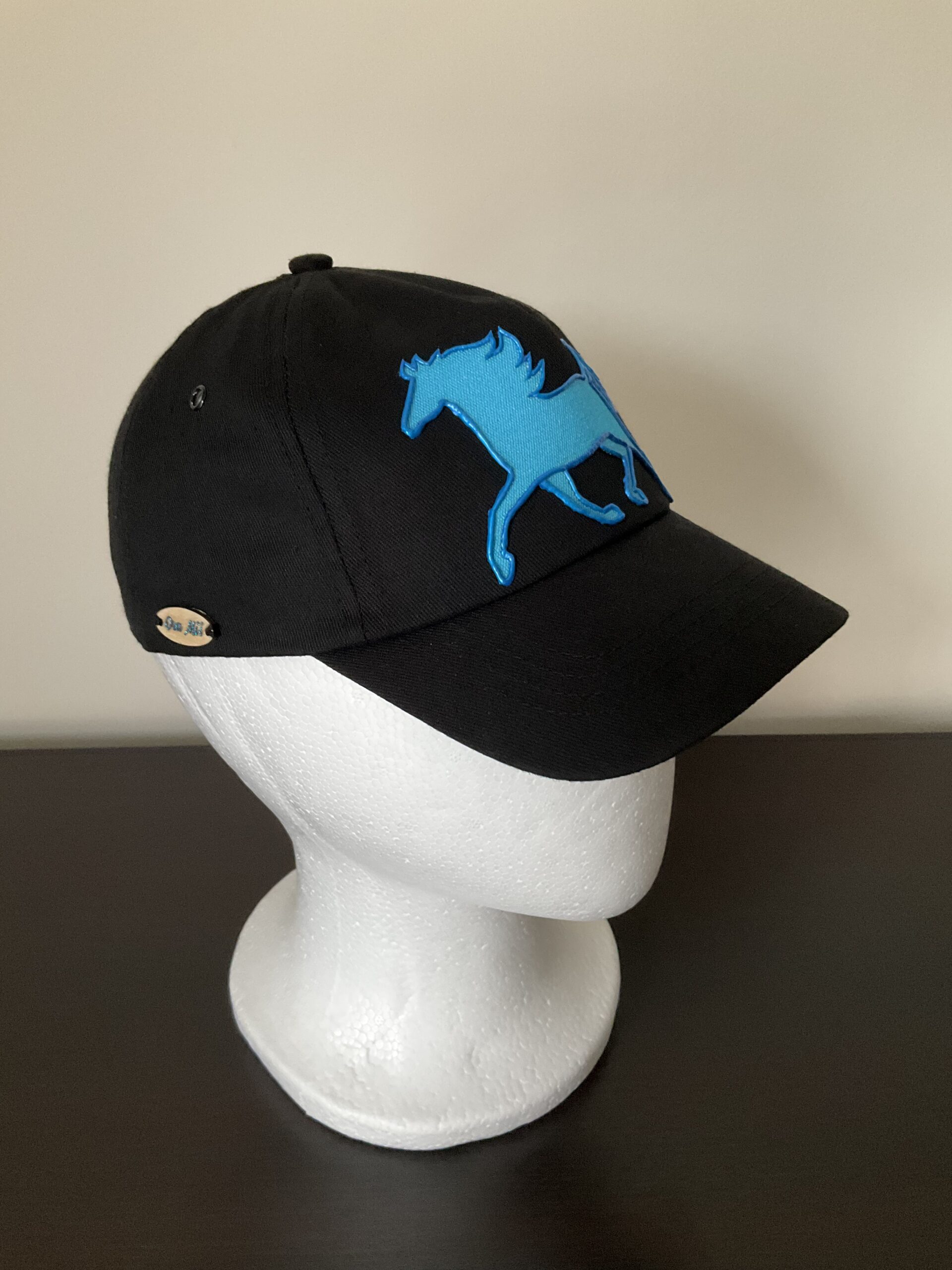 Casquette Sport Horse Black cote