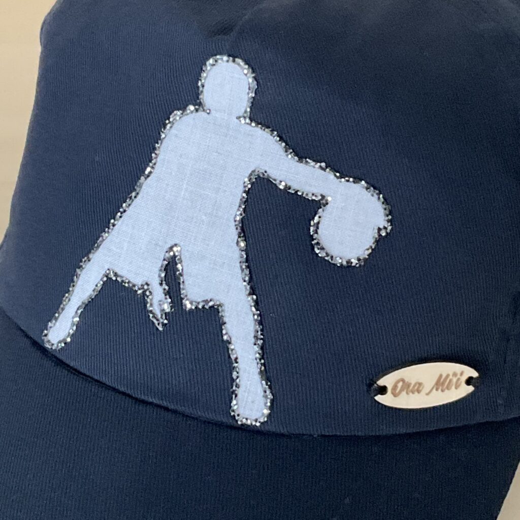 Casquette Sport Navy motif