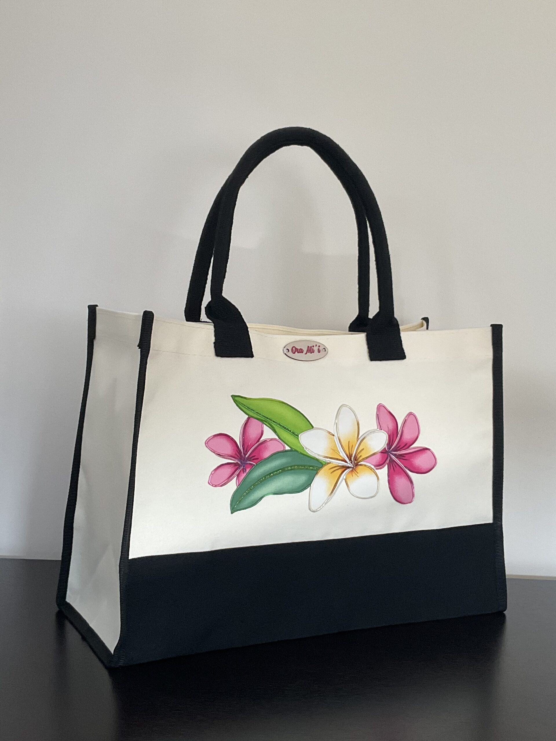 Sac Honeymoon White-Black profil