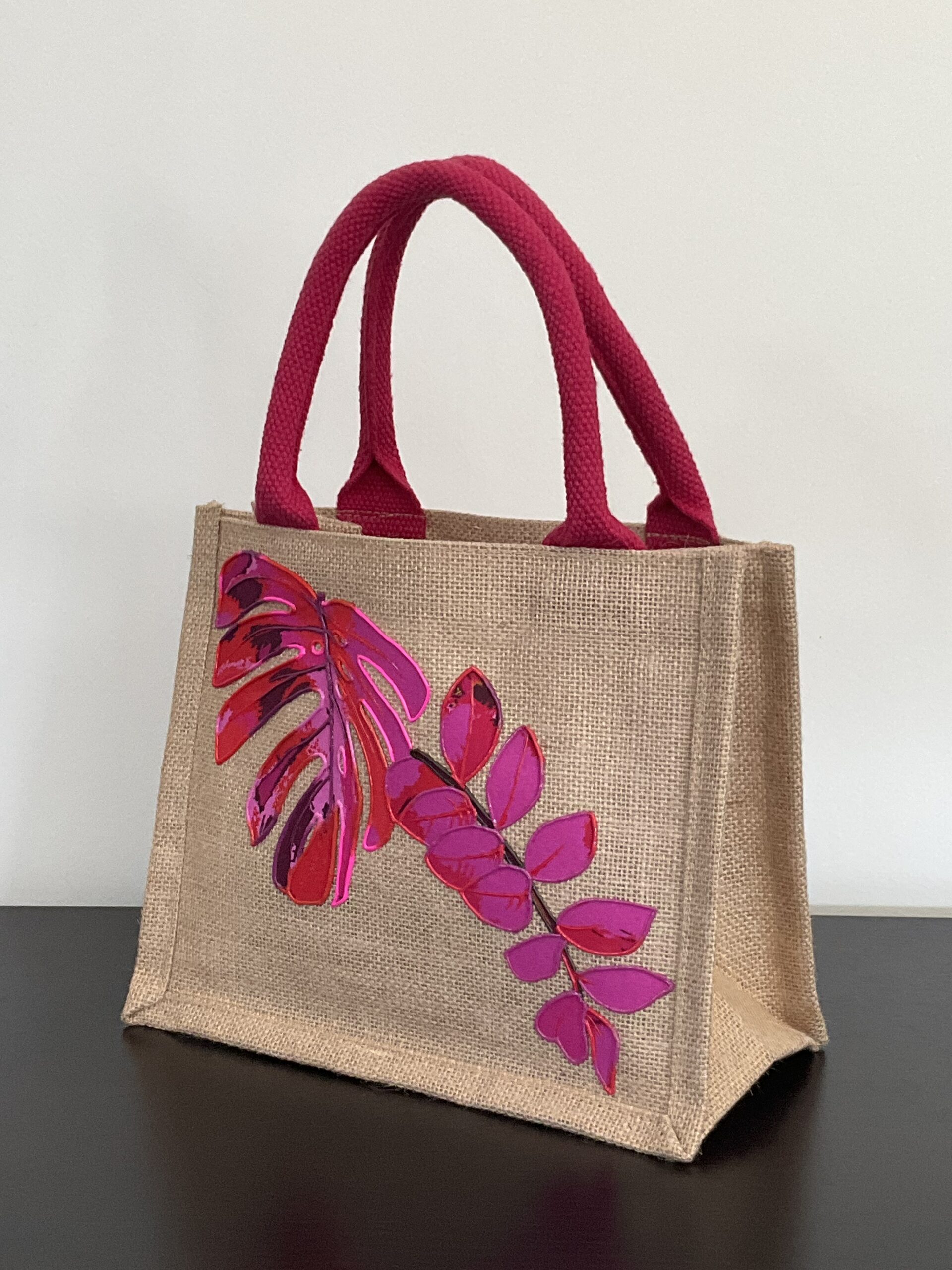 Sac Mini Ape Pink Naturel profil