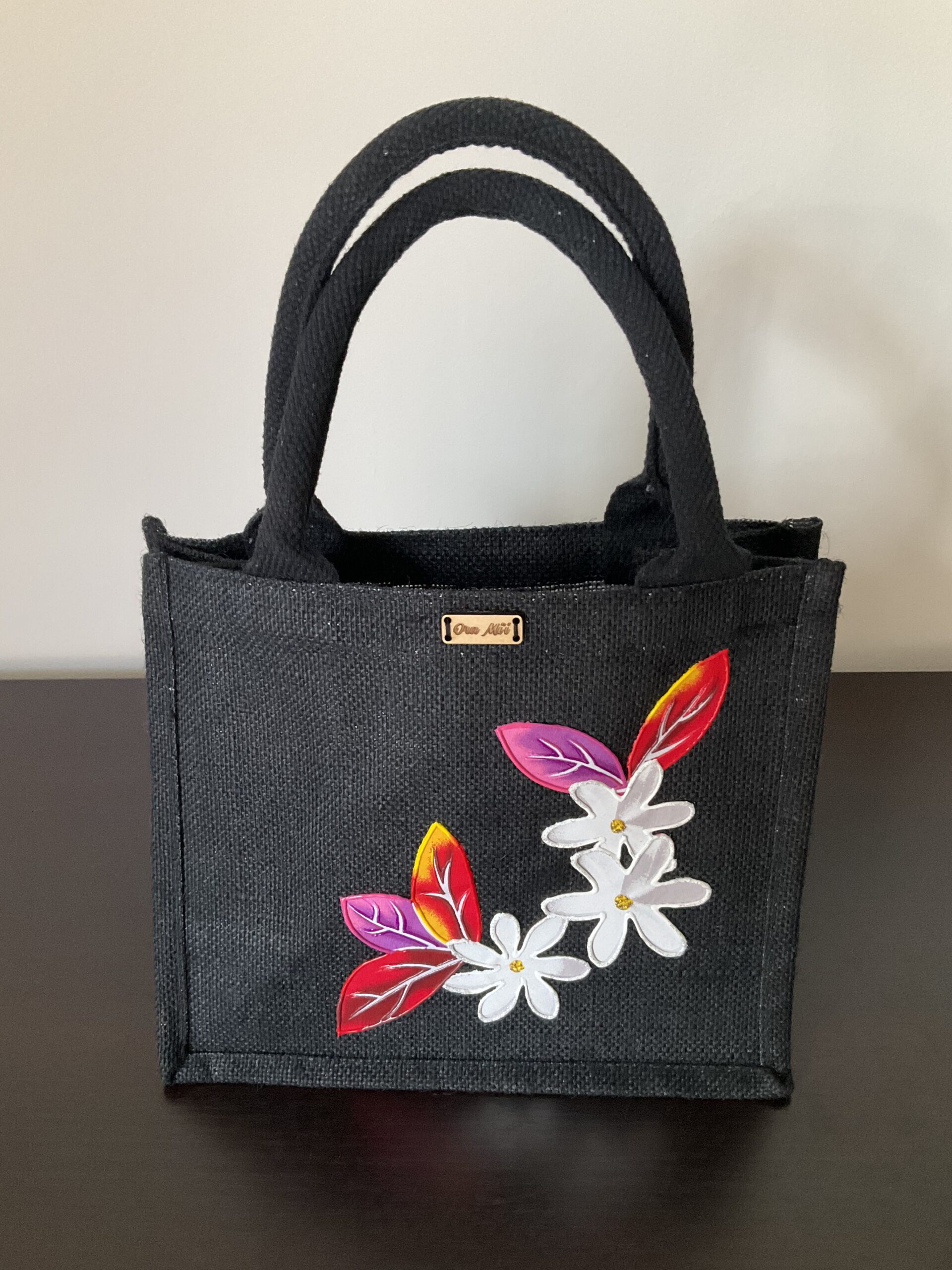Sac mini Red Tiare Black
