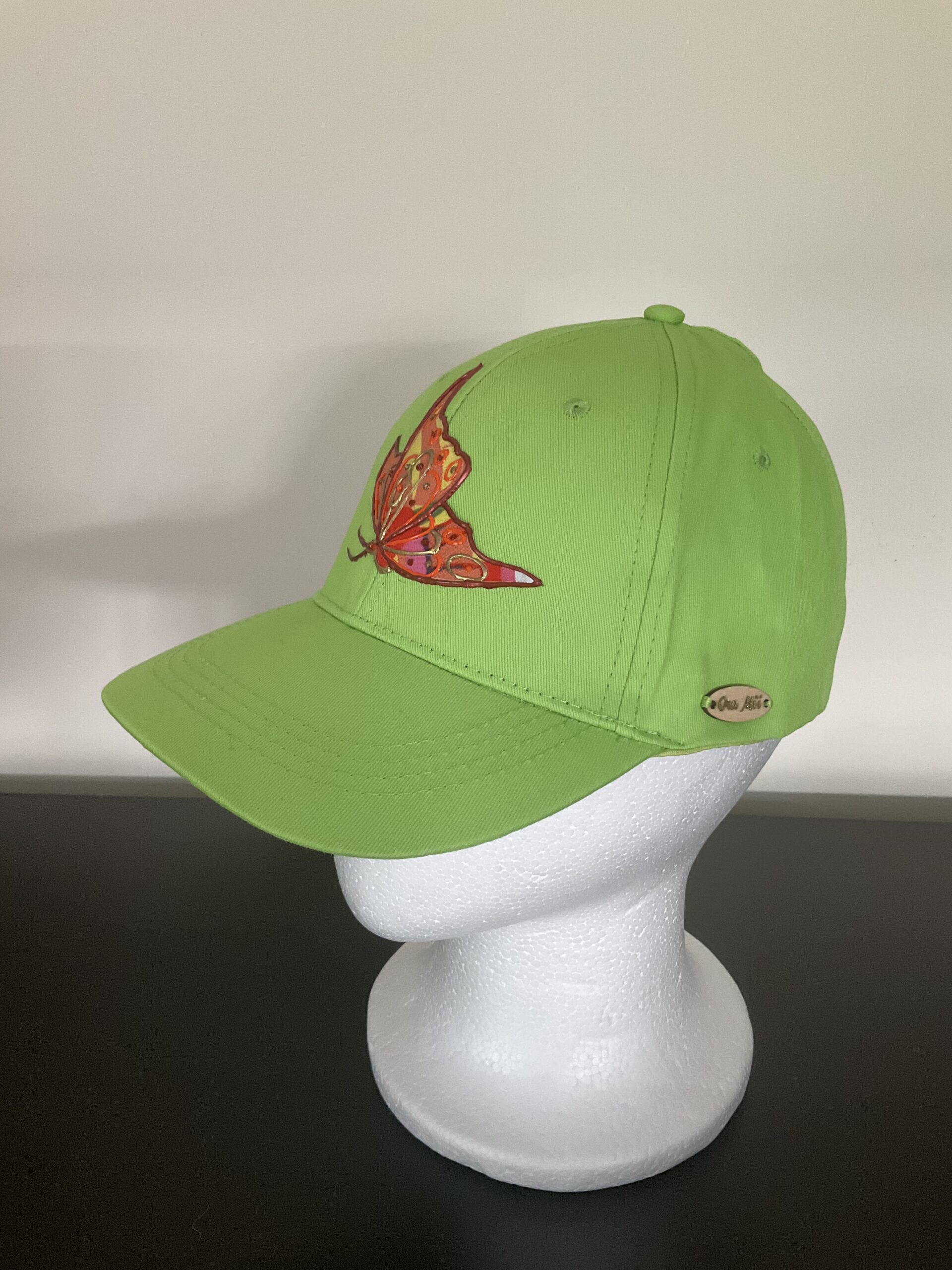 Casquette Papillon Green profil