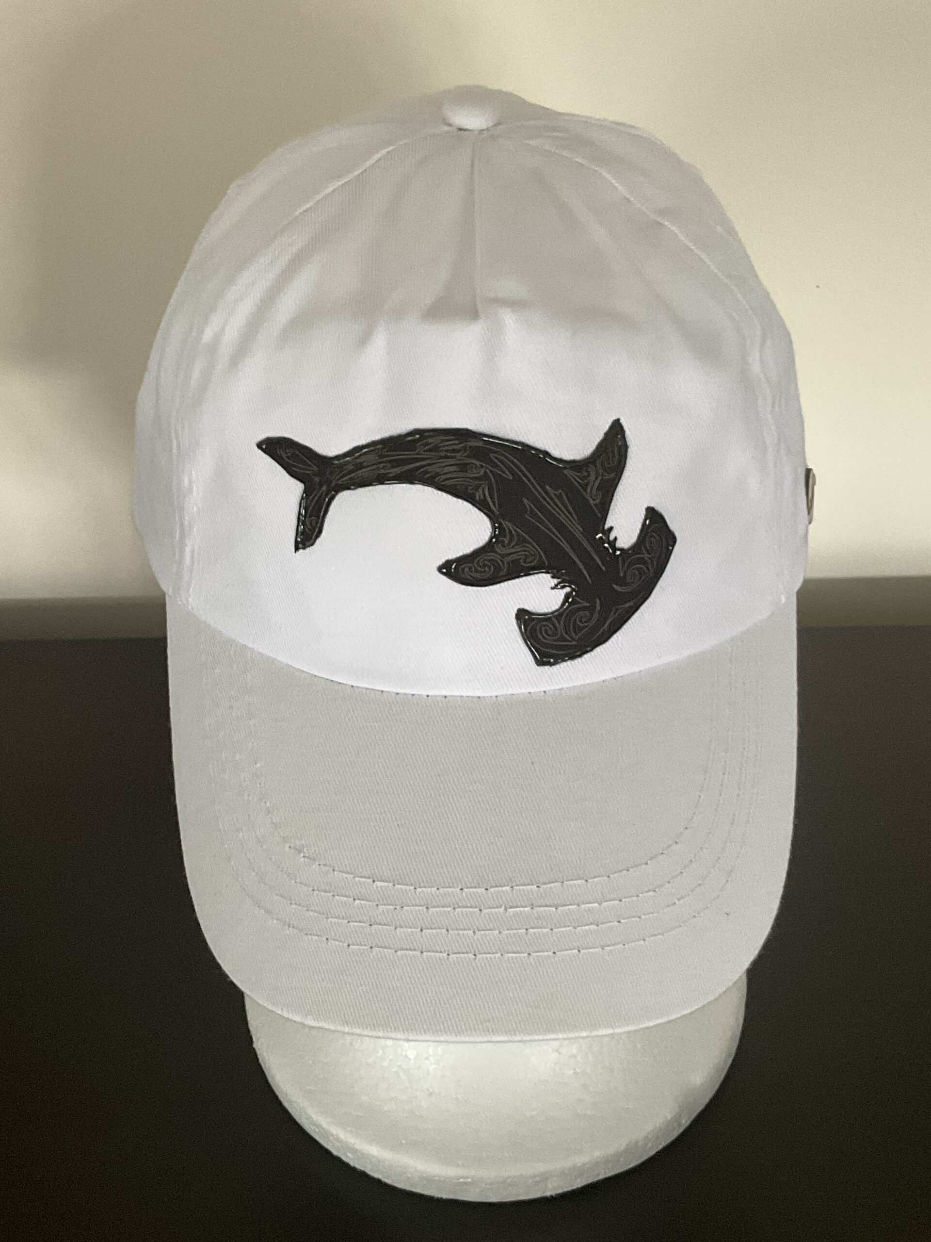 Casquette Sea Marteau Black White dessus