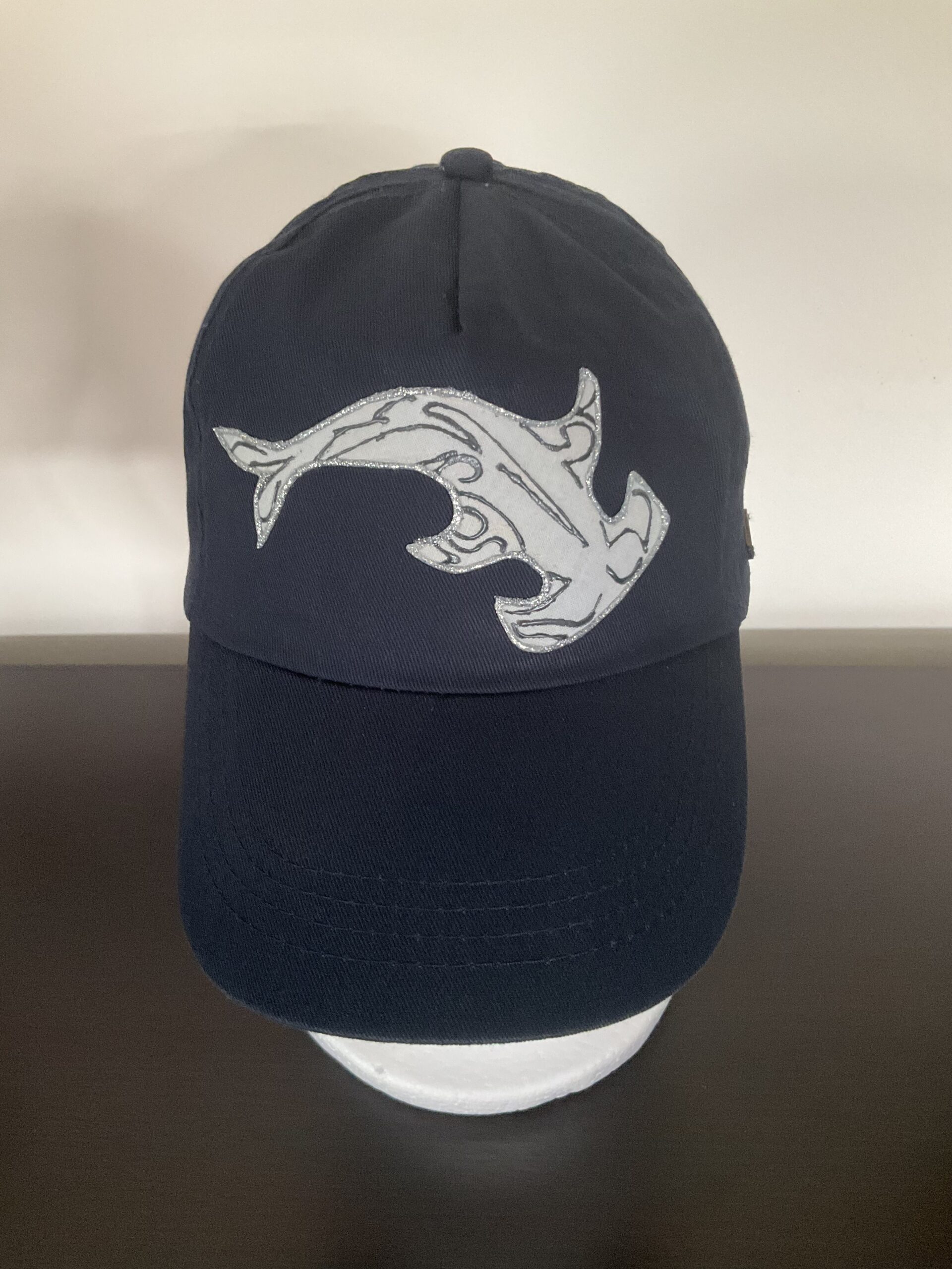 Casquette Sea Marteau Gris Black dessus