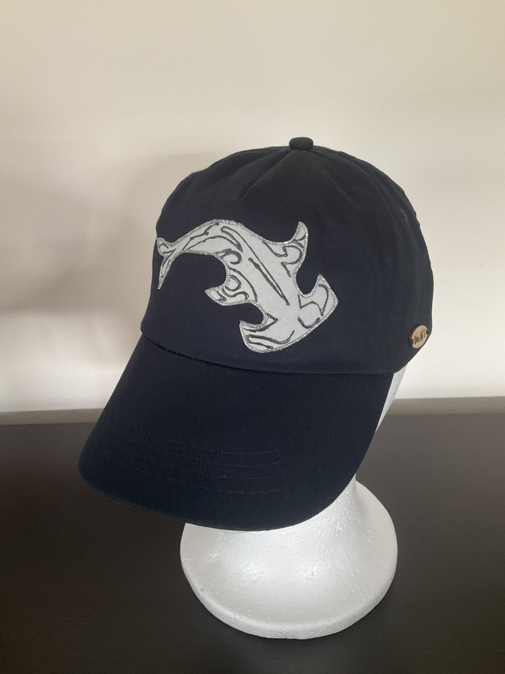 Casquette Sea Marteau Gris Black profil