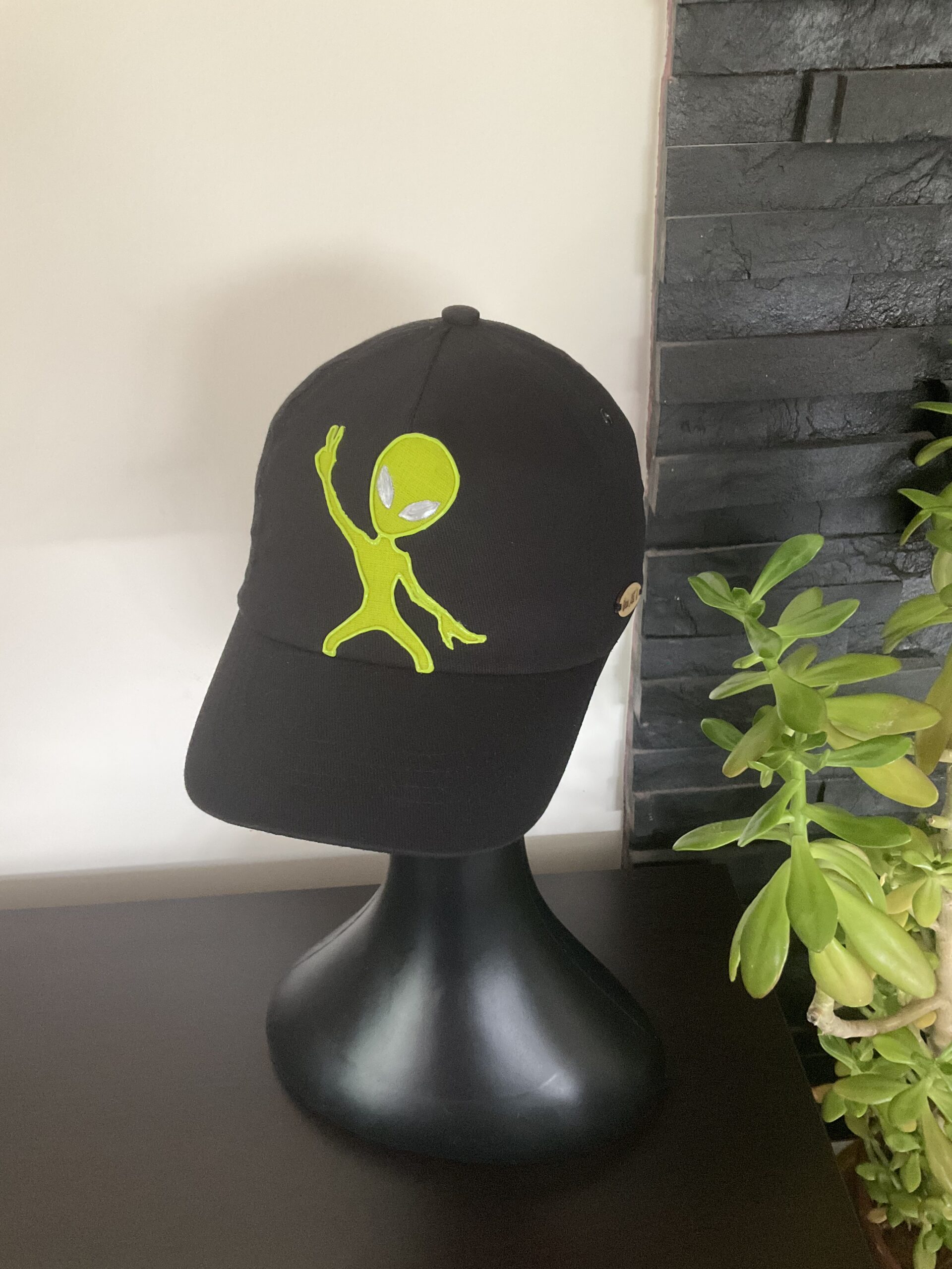 Casquette Alien Black dessus