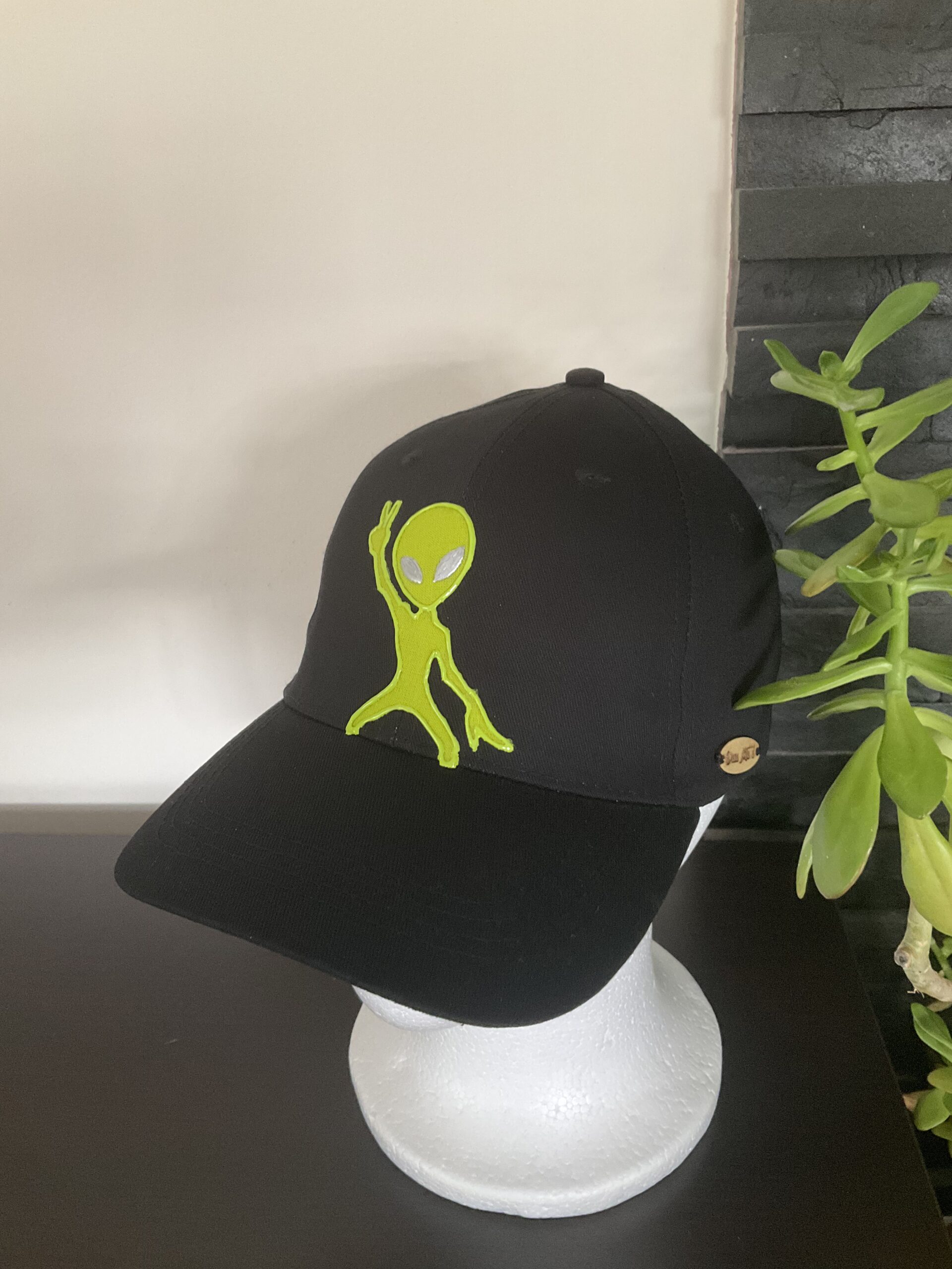 Casquette Alien Black profil