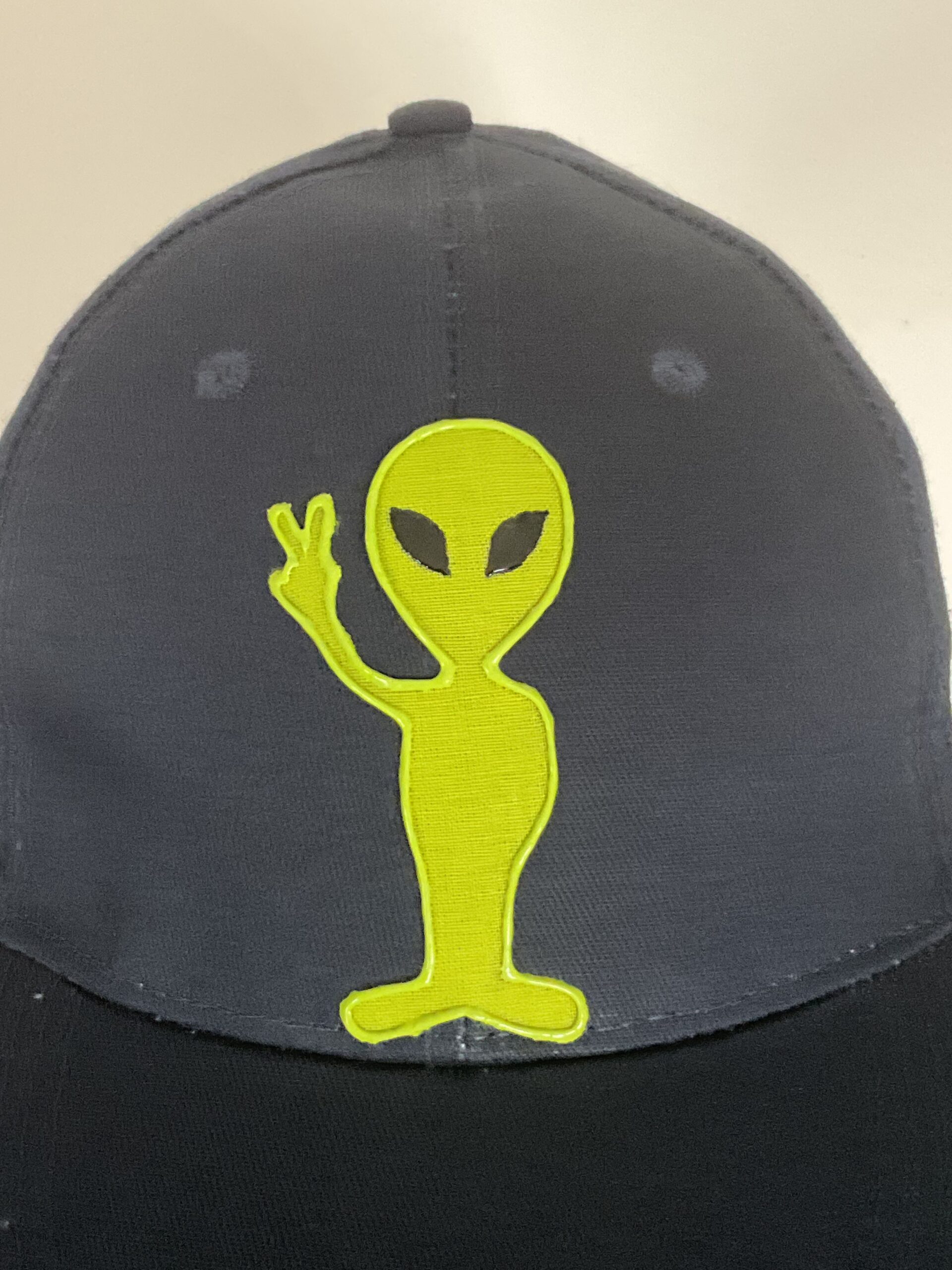 Casquette Allien Green Navy motif