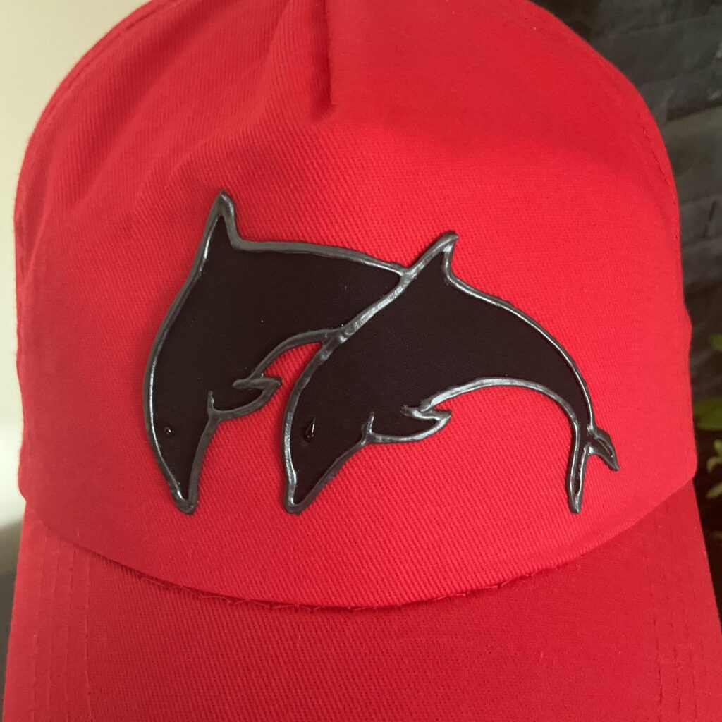 Casquette Dauphin Black Red