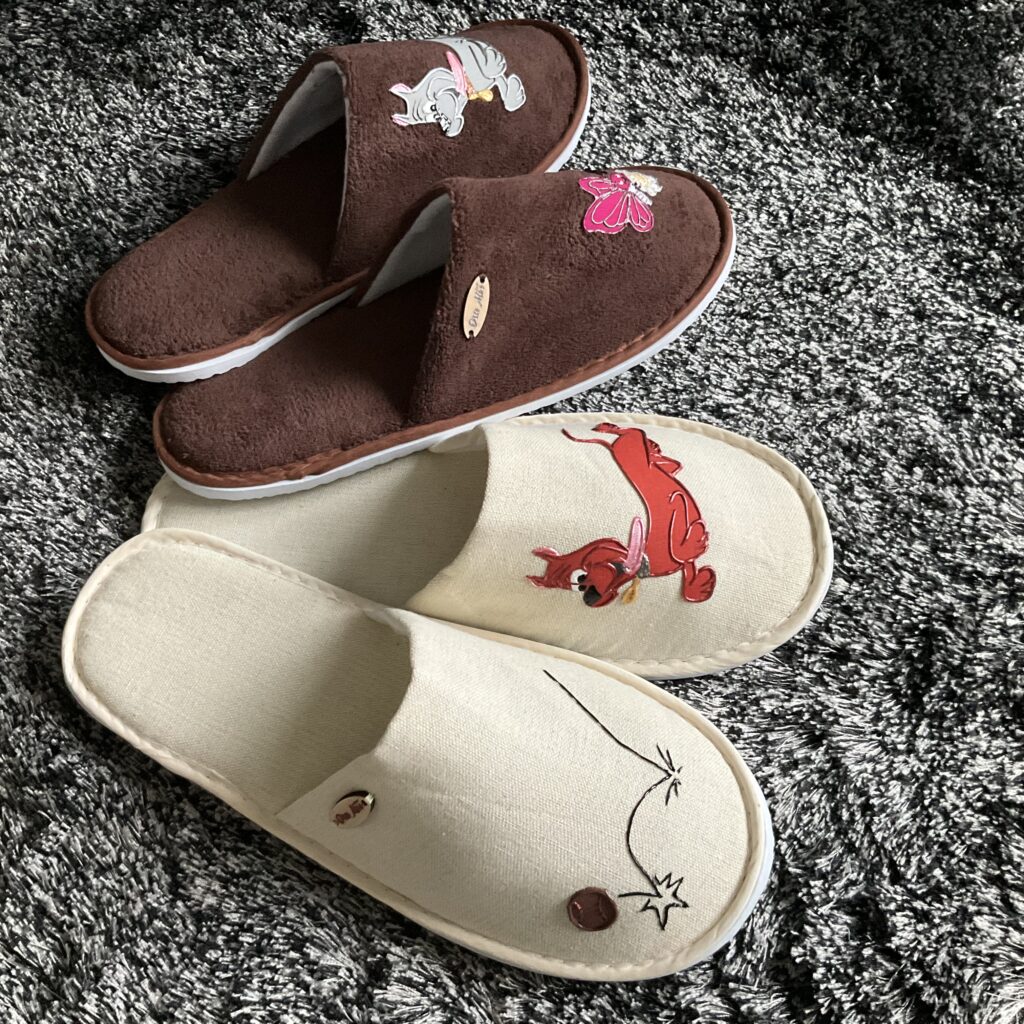 Pantoufles Dog Gray Brown collection