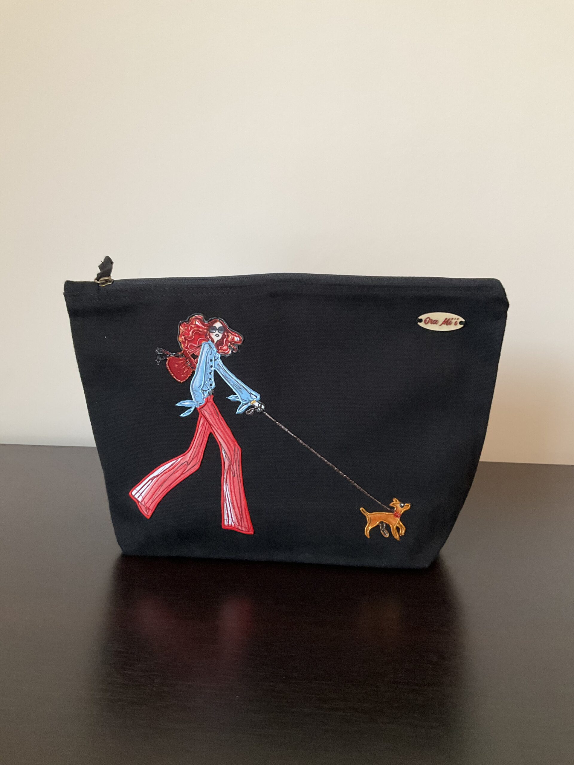 Pochette Girly Black