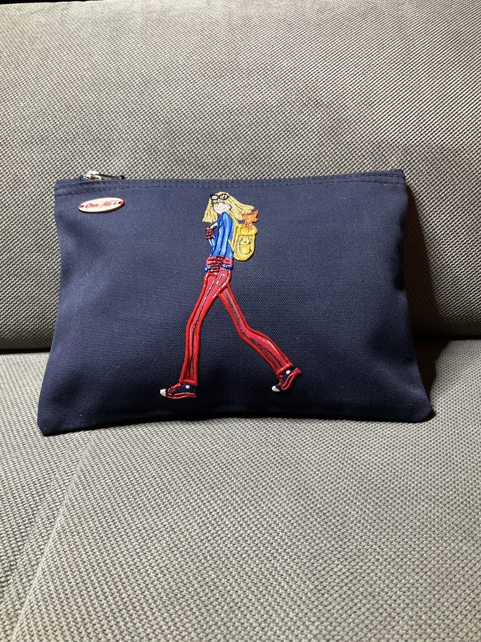 Pochette Girly Navy