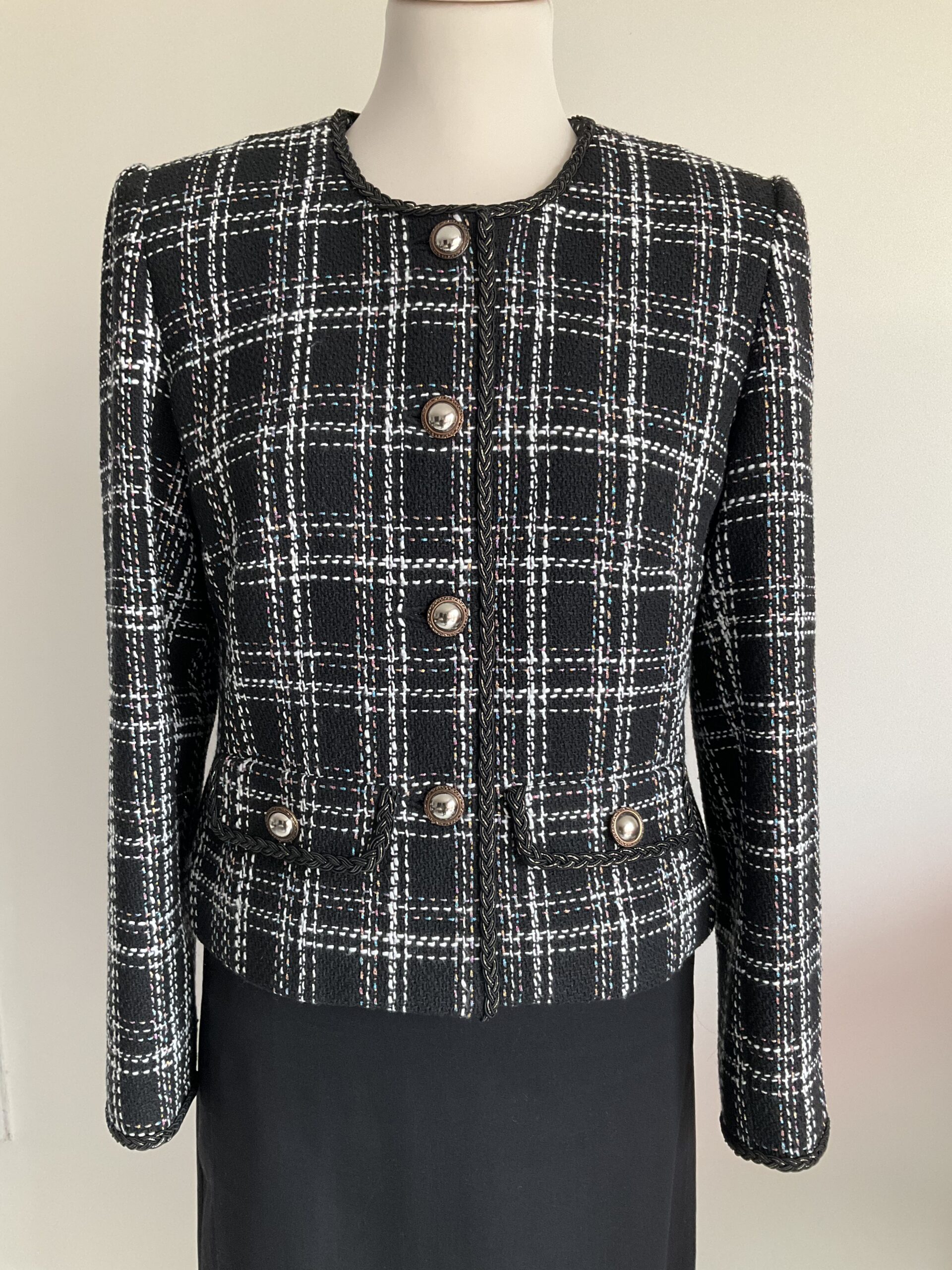 Veste Style Black White