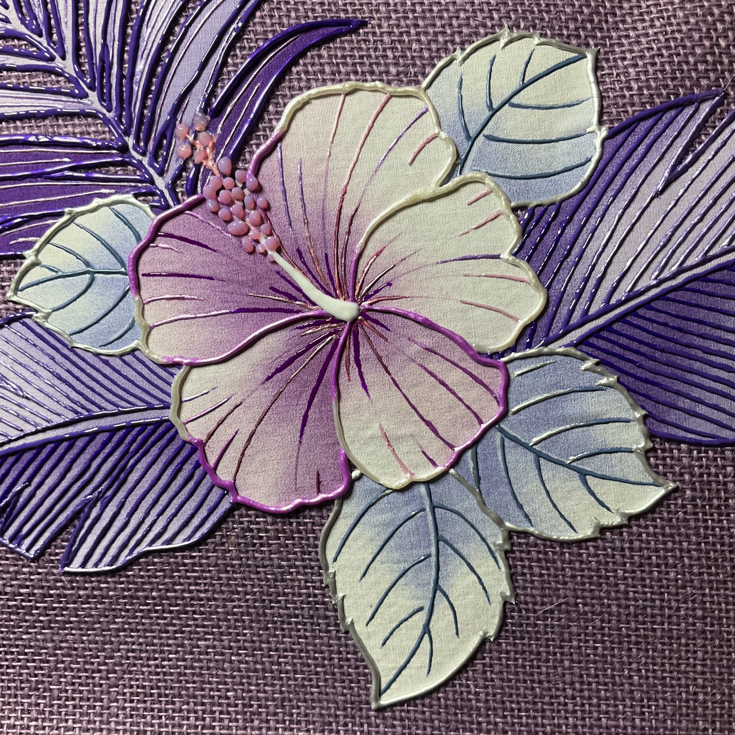 detail sac plum lilac